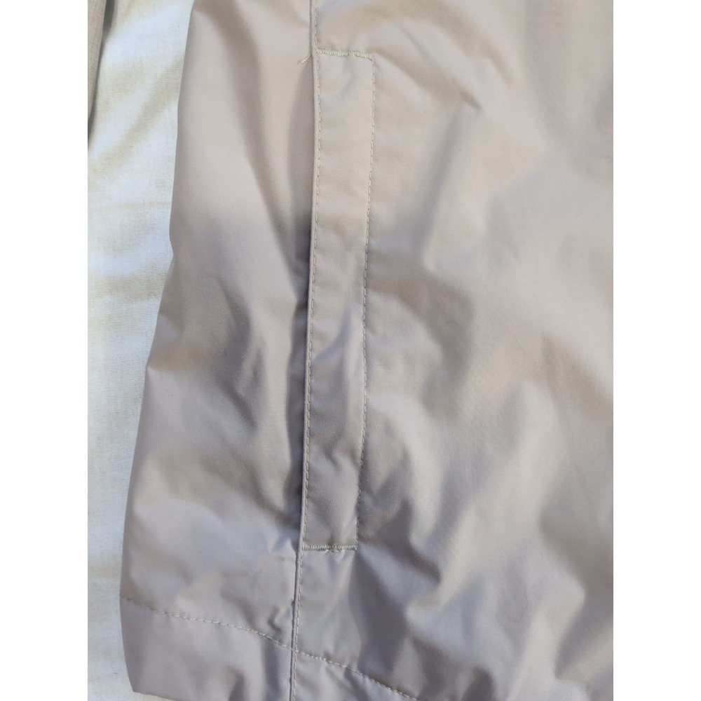 Columbia Womens Medium Abbotsville Windbreaker Lightweight Hooded Jacket Gray - Picture 4 of 8